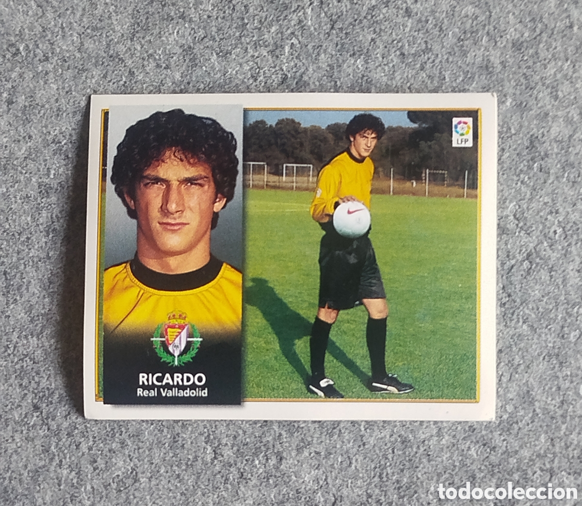 Cromos de Futebol: RICARDO FICHAJE 21 VALLADOLID 98 99 1998 1999 EDICIONES ESTE SIN PEGAR NUNCA PEGADO CROMO FICHAJES