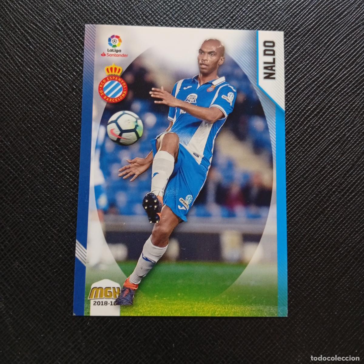 Cromos de f&uacute;tbol: 196 NALDO ESPA&Ntilde;OL PANINI MEGACRACKS 2018 2019 CROMO FUTBOL 18 19 LIGA - A208 PG280