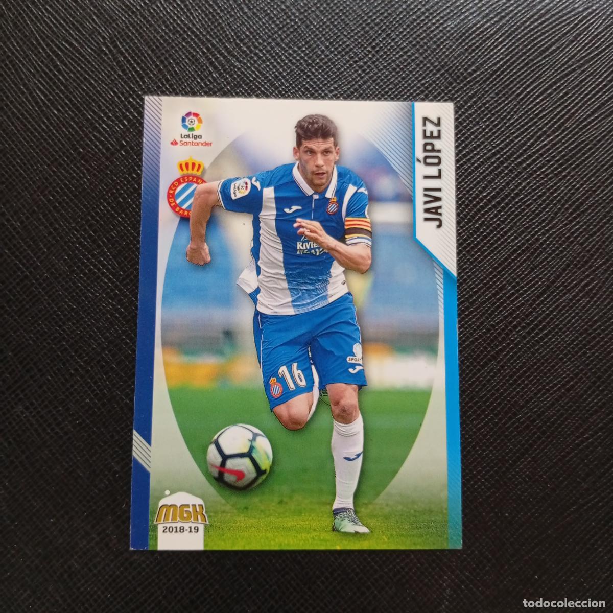 Cromos de f&uacute;tbol: 193 JAVI LOPEZ ESPA&Ntilde;OL PANINI MEGACRACKS 2018 2019 CROMO FUTBOL 18 19 LIGA - A208 PG289