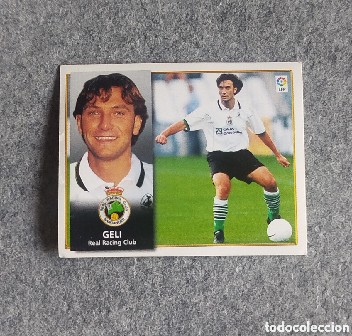 Cartes &agrave; collectionner de Football: GELI FICHAJE 36 RACING 98 99 1998 1999 EDICIONES ESTE SIN PEGAR NUNCA PEGADO CROMO FICHAJES