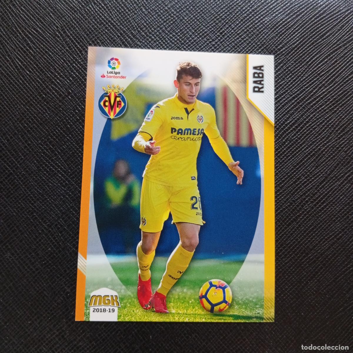 Cartes &agrave; collectionner de Football: 528 RABA VILLARREAL PANINI MEGACRACKS 2018 2019 CROMO FUTBOL 18 19 LIGA - A208 PG289 B