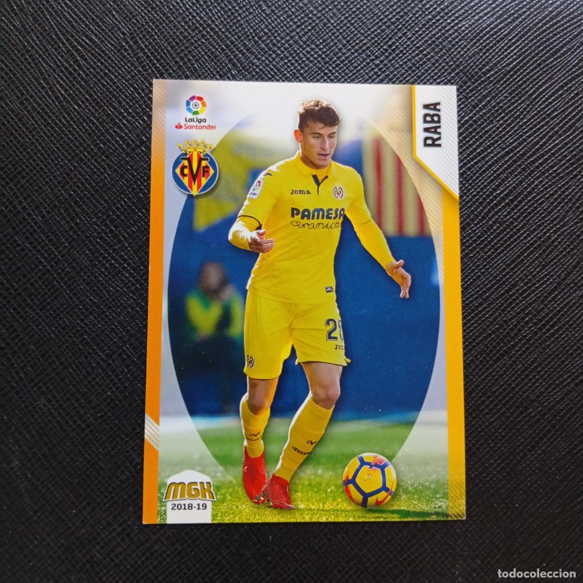 Cromos de f&uacute;tbol: 528 RABA VILLARREAL PANINI MEGACRACKS 2018 2019 CROMO FUTBOL 18 19 LIGA - A208 PG298