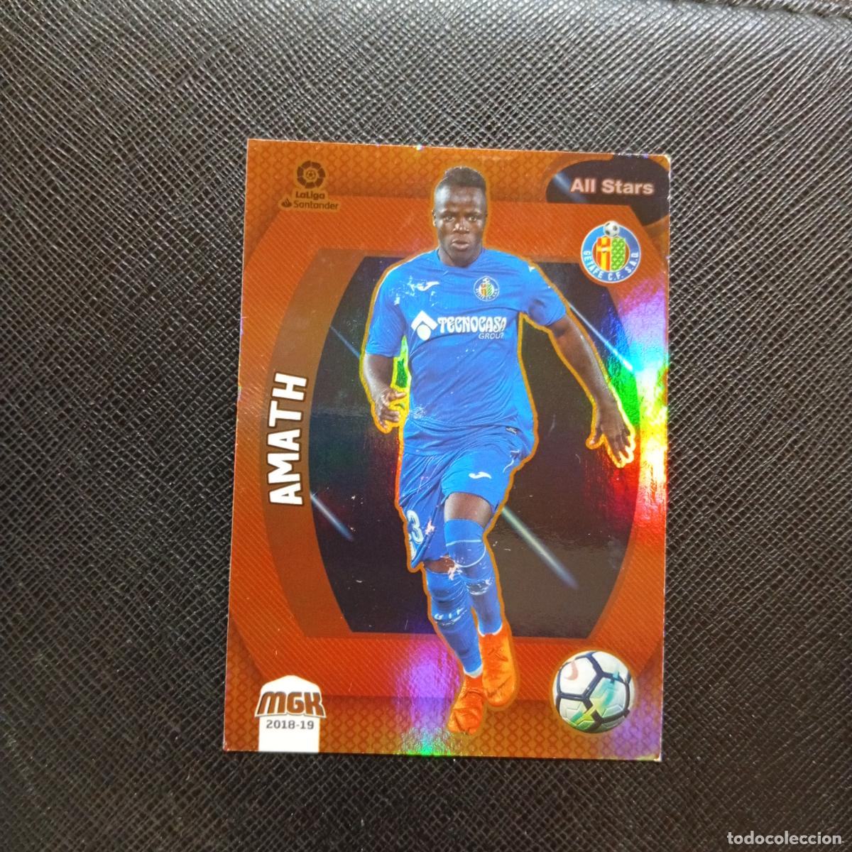 Fu&szlig;ball-Sticker: 243 AMATH GETAFE PANINI MEGACRACKS 2018 2019 CROMO FUTBOL 18 19 LIGA - A208 PG289