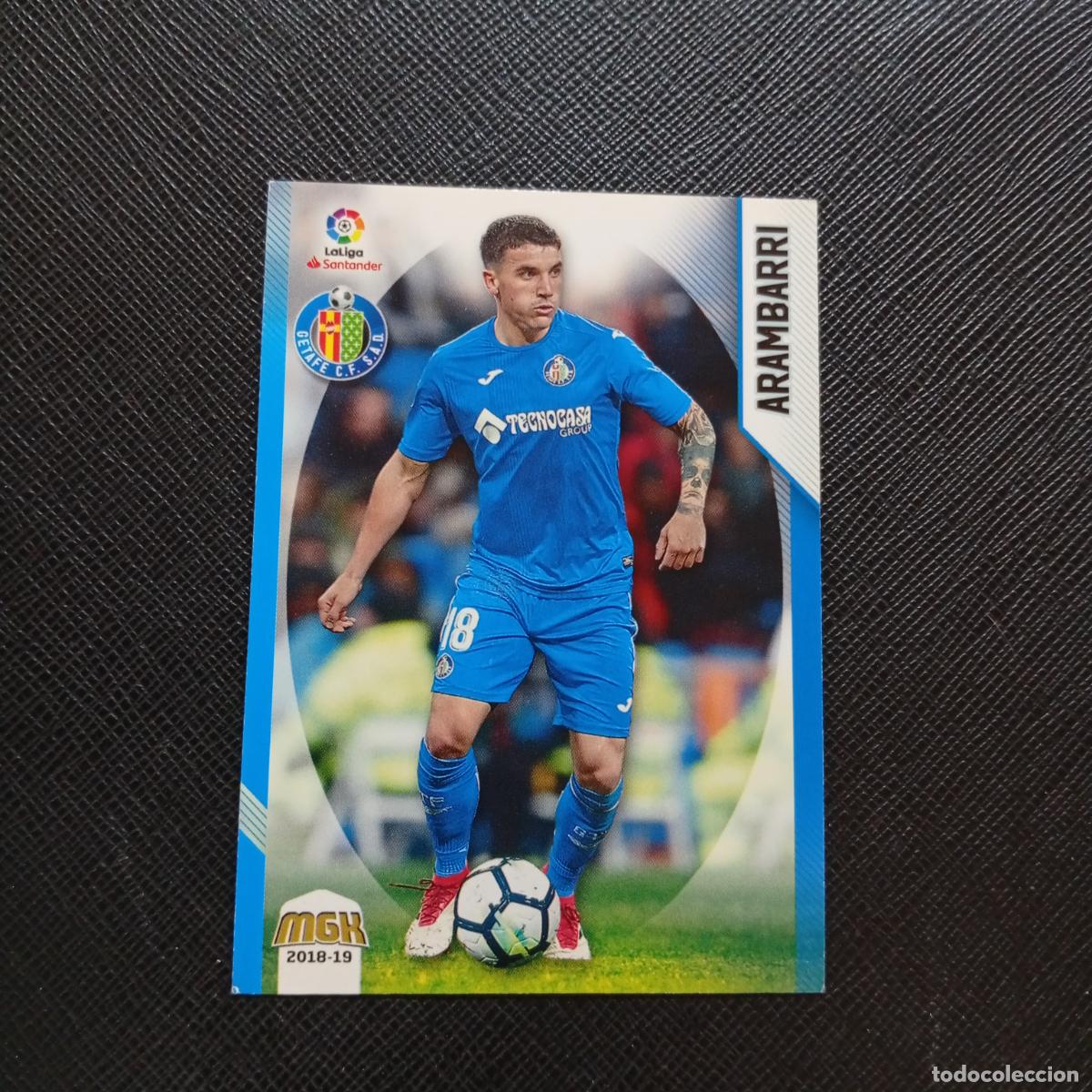 Cromos de f&uacute;tbol: 228 ARAMBARRI GETAFE PANINI MEGACRACKS 2018 2019 CROMO FUTBOL 18 19 LIGA - A208 PG298