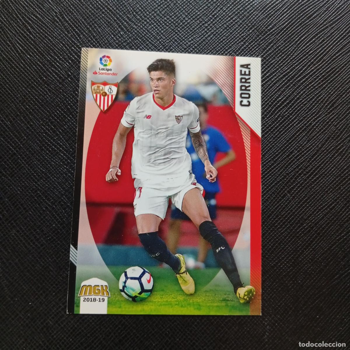 Cromos de Futebol: 446 CORREA SEVILLA PANINI MEGACRACKS 2018 2019 CROMO FUTBOL 18 19 LIGA - A208 PG298
