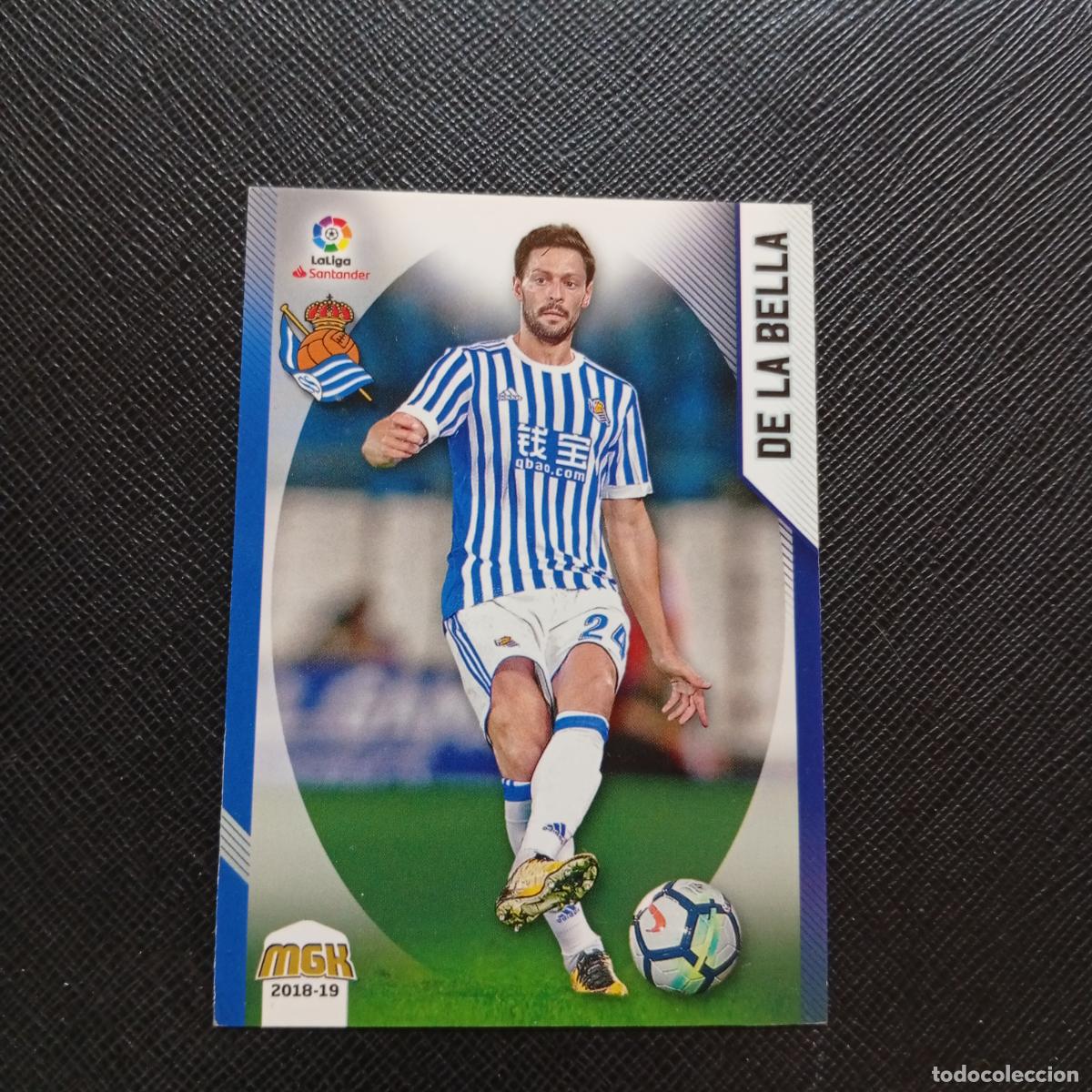 Football Stickers: 414 DE LA BELLA REAL SOCIEDAD PANINI MEGACRACKS 2018 2019 CROMO FUTBOL 18 19 LIGA - A208 PG307
