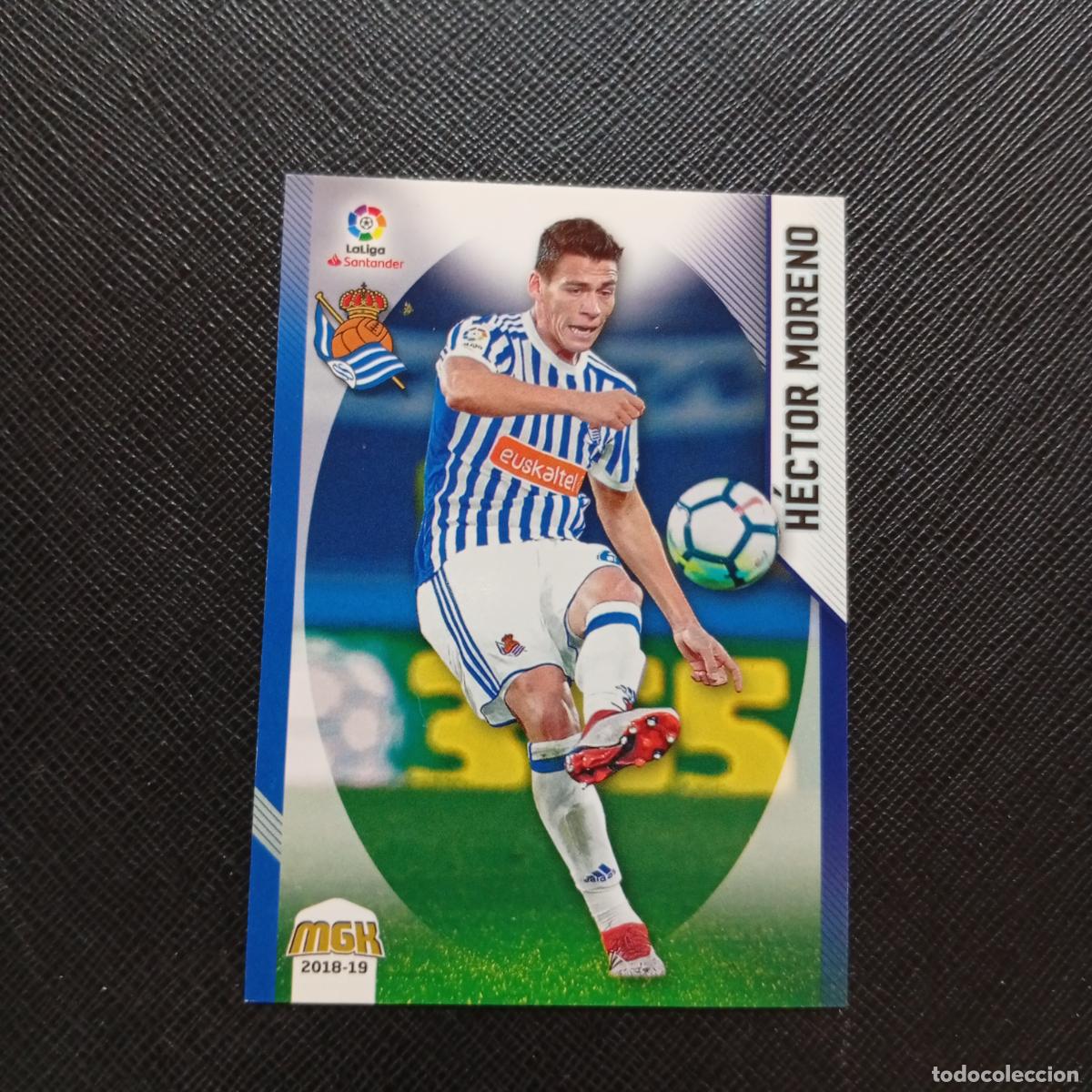 Cromos de f&uacute;tbol: 412 HECTOR MORENO REAL SOCIEDAD PANINI MEGACRACKS 2018 2019 CROMO FUTBOL 18 19 LIGA - A208 PG307