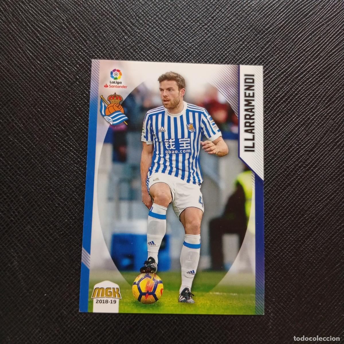 Cartes &agrave; collectionner de Football: 417 ILLARRAMENDI REAL SOCIEDAD PANINI MEGACRACKS 2018 2019 CROMO FUTBOL 18 19 LIGA - A208 PG307