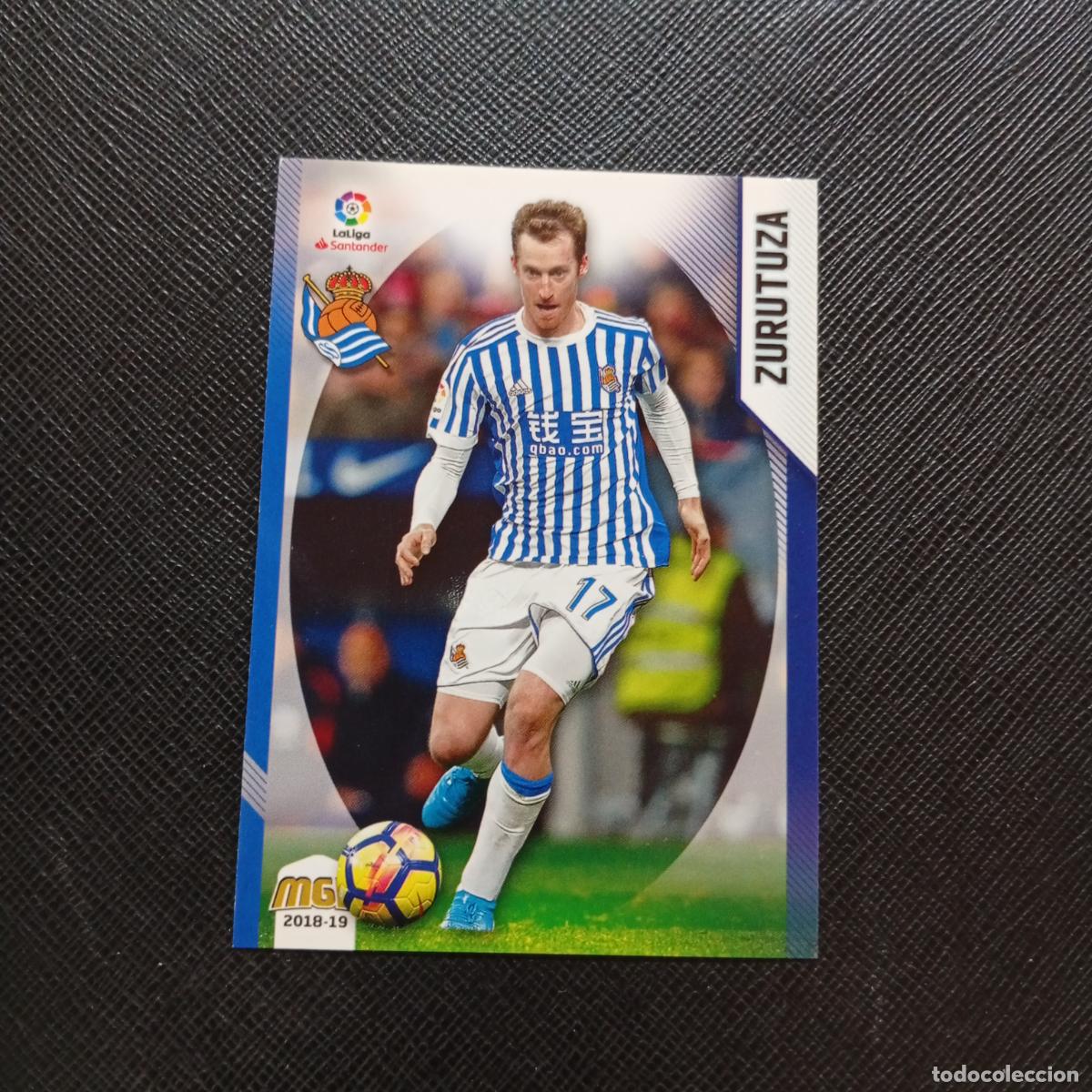 Cartes &agrave; collectionner de Football: 419 ZURUTUZA REAL SOCIEDAD PANINI MEGACRACKS 2018 2019 CROMO FUTBOL 18 19 LIGA - A208 PG316