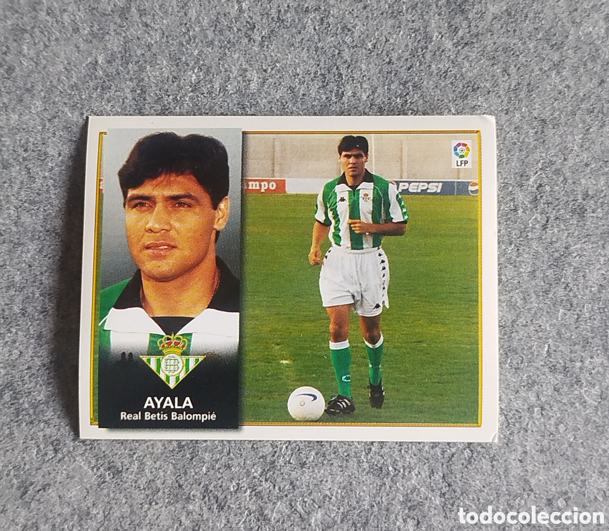 Figurine di Calcio: COLOCA AYALA BETIS 98 99 1998 1999 EDICIONES ESTE SIN PEGAR NUNCA PEGADO CROMO