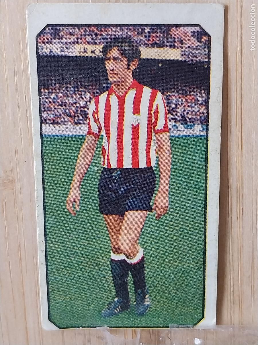 Figurine di Calcio: MADARIAGA ATH BILBAO LIGA 1977 77 78 BAJA CROMO SIN PEGAR NUNCA ORIGINAL