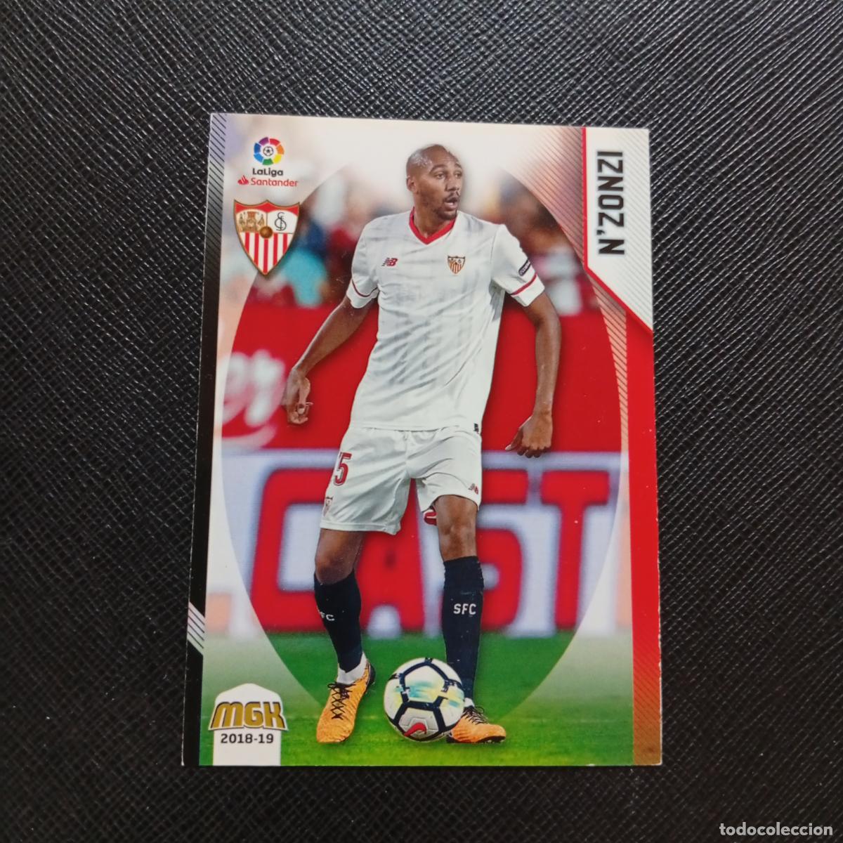 Figurine di Calcio: 442 NZONZI SEVILLA PANINI MEGACRACKS 2018 2019 CROMO FUTBOL 18 19 LIGA - A208 PG316