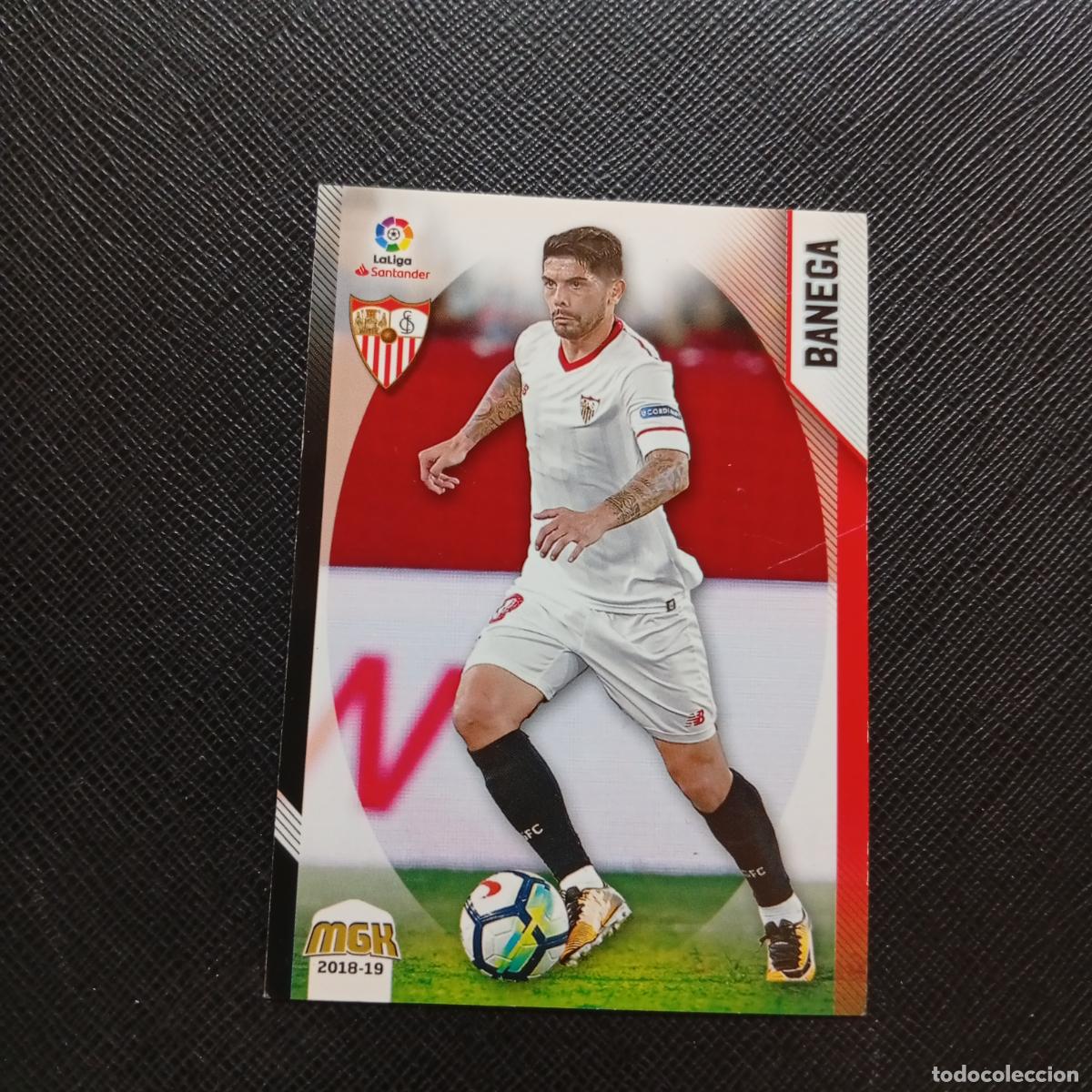 Cromos de F&uacute;tbol: 444 BANEGA SEVILLA PANINI MEGACRACKS 2018 2019 CROMO FUTBOL 18 19 LIGA - A208 PG316