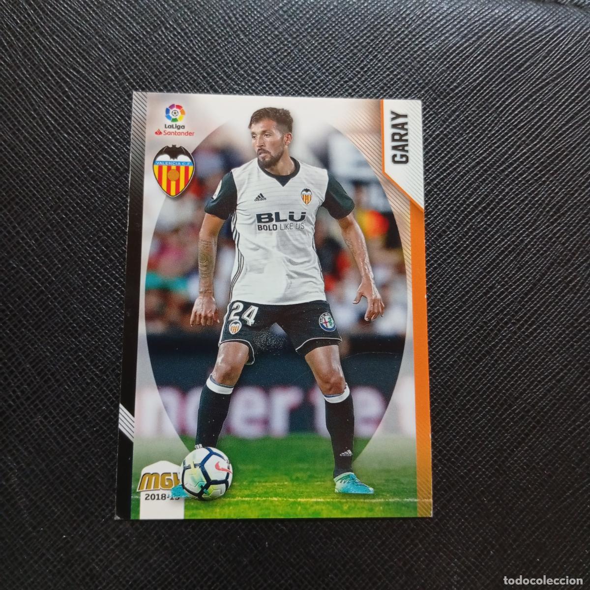 Cromos de F&uacute;tbol: 467 GARAY VALENCIA PANINI MEGACRACKS 2018 2019 CROMO FUTBOL 18 19 LIGA - A208 PG325