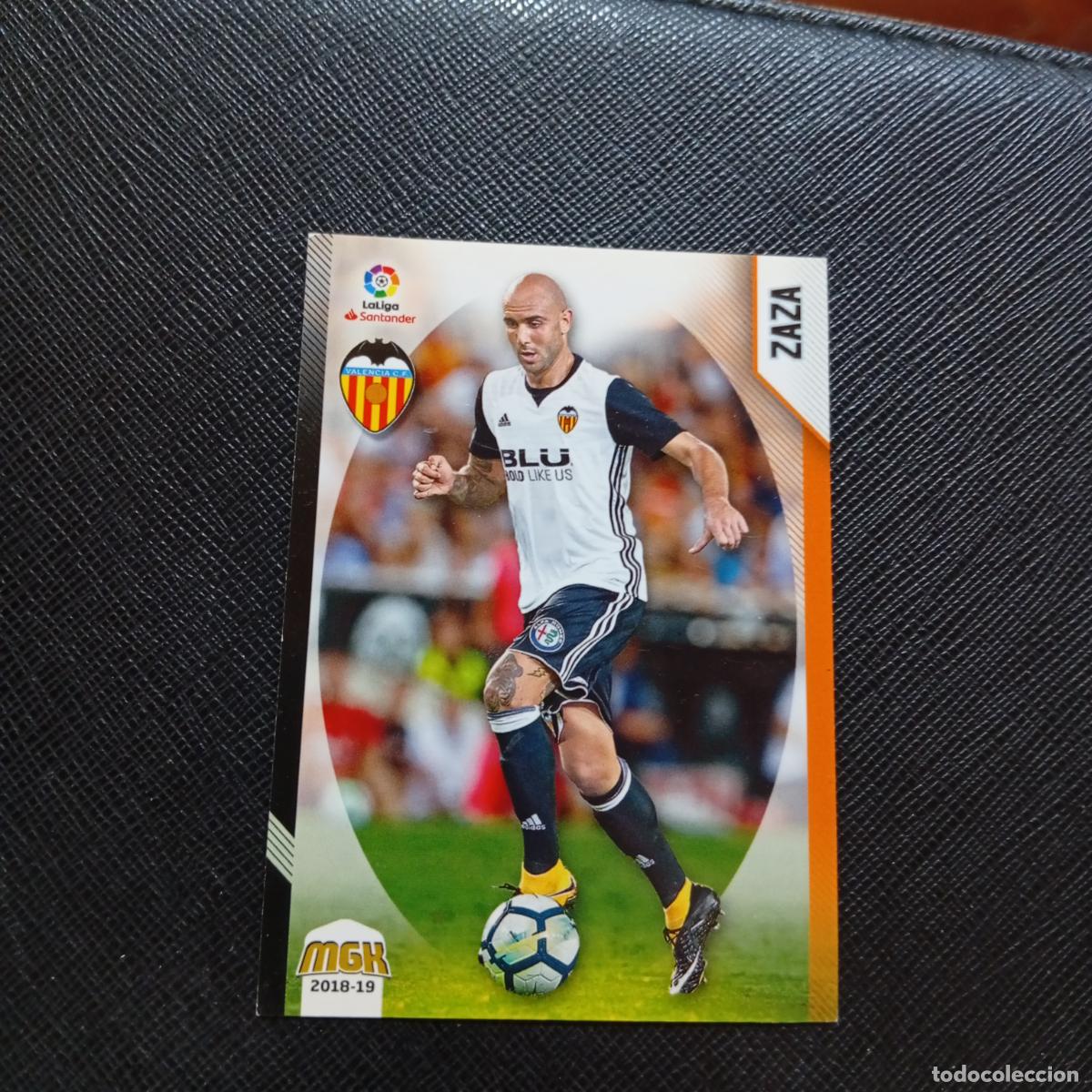 Cromos de F&uacute;tbol: 478 ZAZA VALENCIA PANINI MEGACRACKS 2018 2019 CROMO FUTBOL 18 19 LIGA - A208 PG334