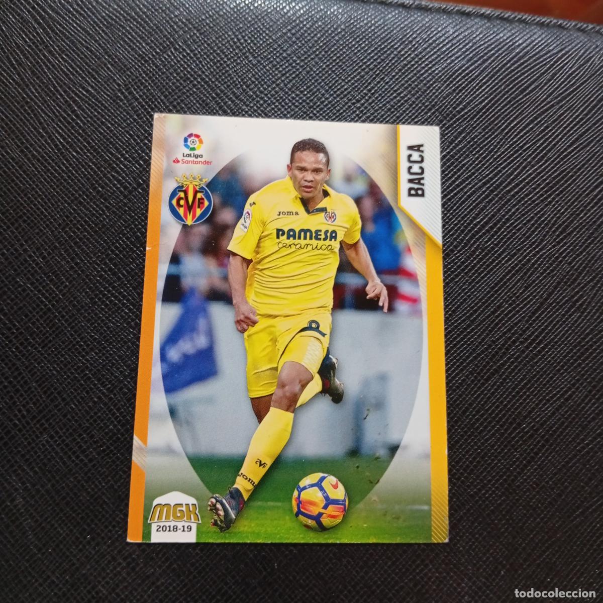 Cromos de F&uacute;tbol: 532 BACCA VILLARREAL PANINI MEGACRACKS 2018 2019 CROMO FUTBOL 18 19 LIGA - A208 PG334