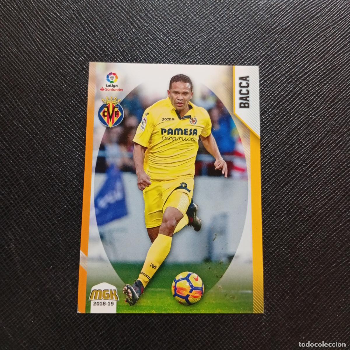 Cromos de F&uacute;tbol: 532 BACCA VILLARREAL PANINI MEGACRACKS 2018 2019 CROMO FUTBOL 18 19 LIGA - A208 PG334 B