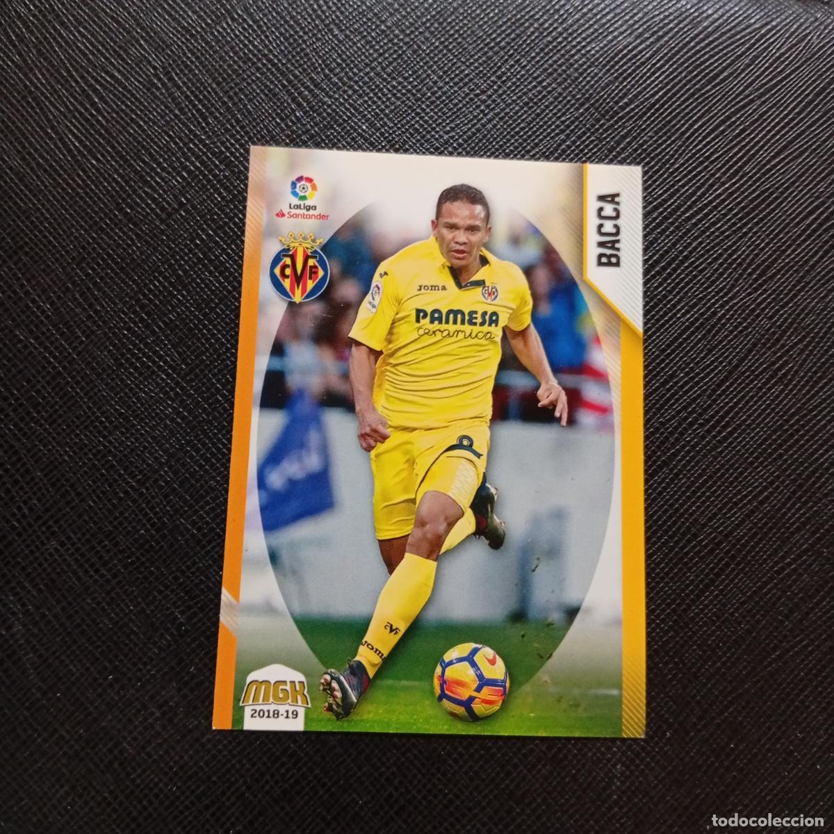 Cromos de F&uacute;tbol: 532 BACCA VILLARREAL PANINI MEGACRACKS 2018 2019 CROMO FUTBOL 18 19 LIGA - A208 PG343