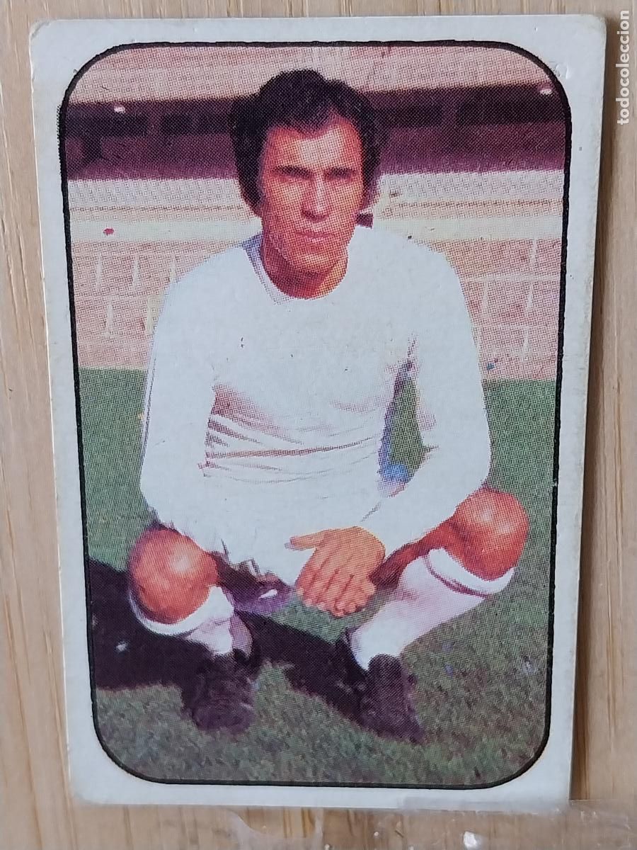 Cromos de F&uacute;tbol: AMANCIO REAL MADRID LIGA 1976 76 77 BAJA ED ESTE CROMO SIN PEGAR NUNCA ORIGINAL