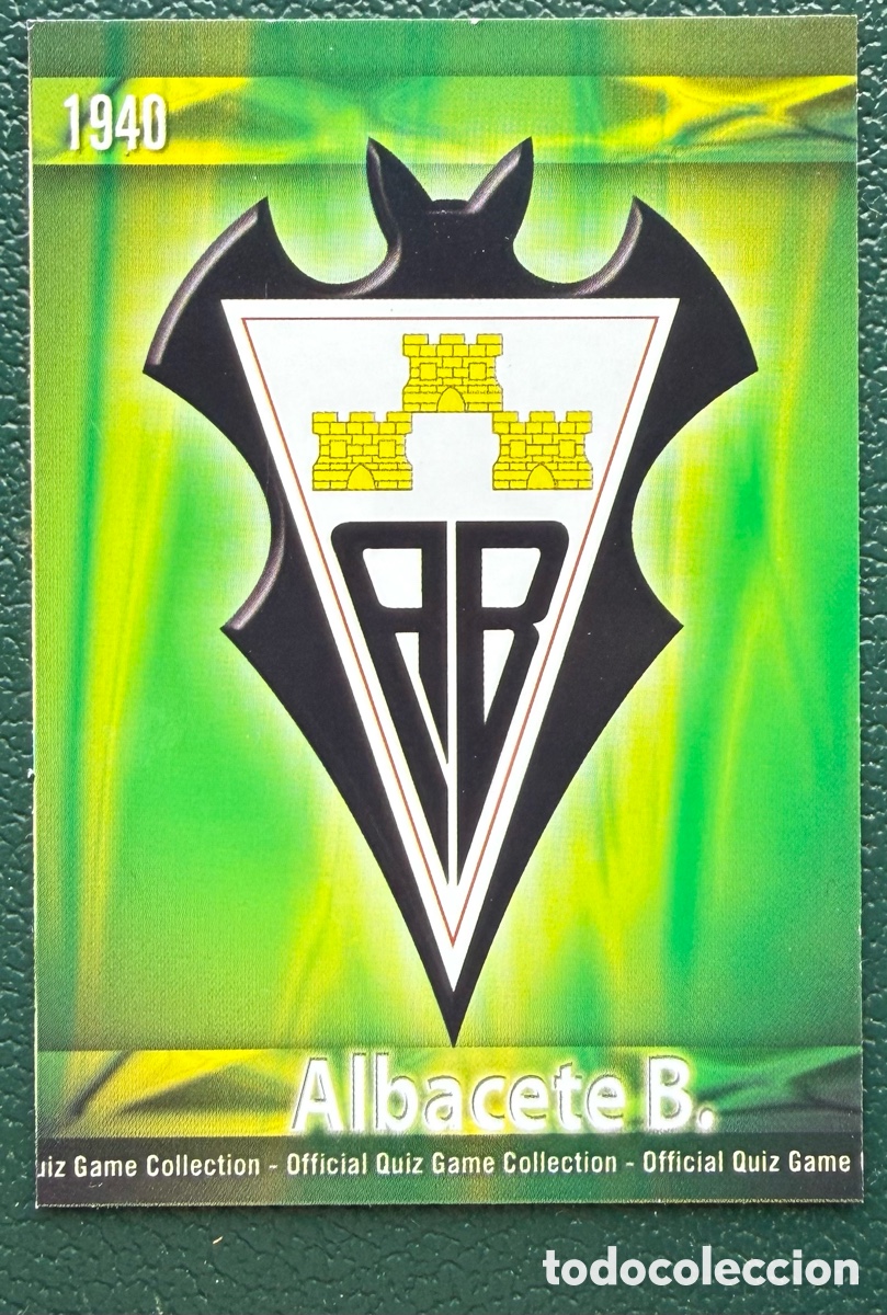 Cromos de f&uacute;tbol: 1006 ESCUDO ALBACETE BALOMPIE MATE FICHAS ALBUM MUNDICROMO 2009 2010 09 10