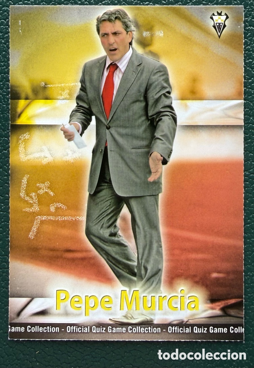 Cartes &agrave; collectionner de Football: 1008 PEPE MURCIA ALBACETE BALOMPIE FICHAS ALBUM MUNDICROMO 2009 2010 09 10