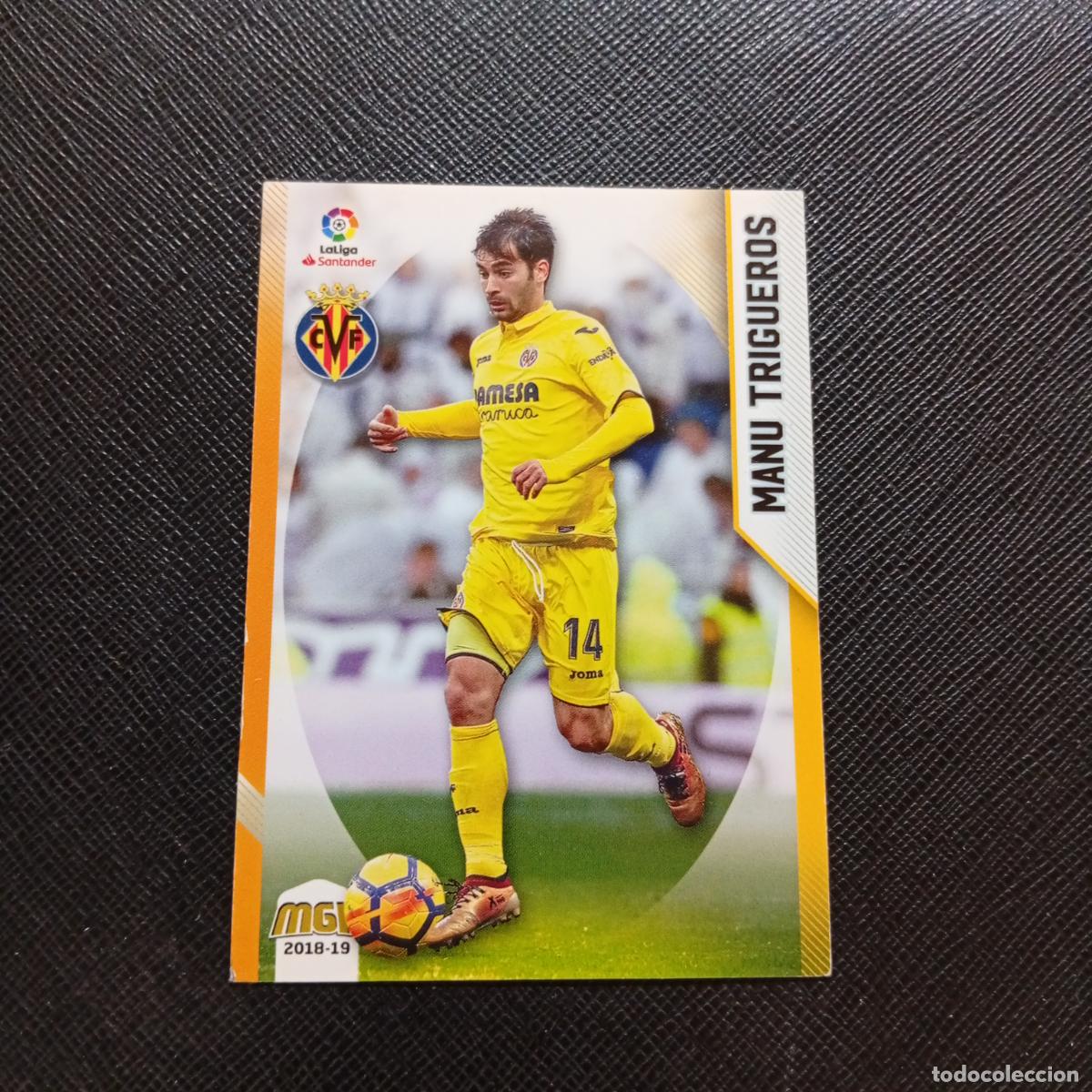 Cromos de F&uacute;tbol: 523 MANU TRIGUEROS VILLARREAL PANINI MEGACRACKS 2018 2019 CROMO FUTBOL 18 19 LIGA - A208 PG343