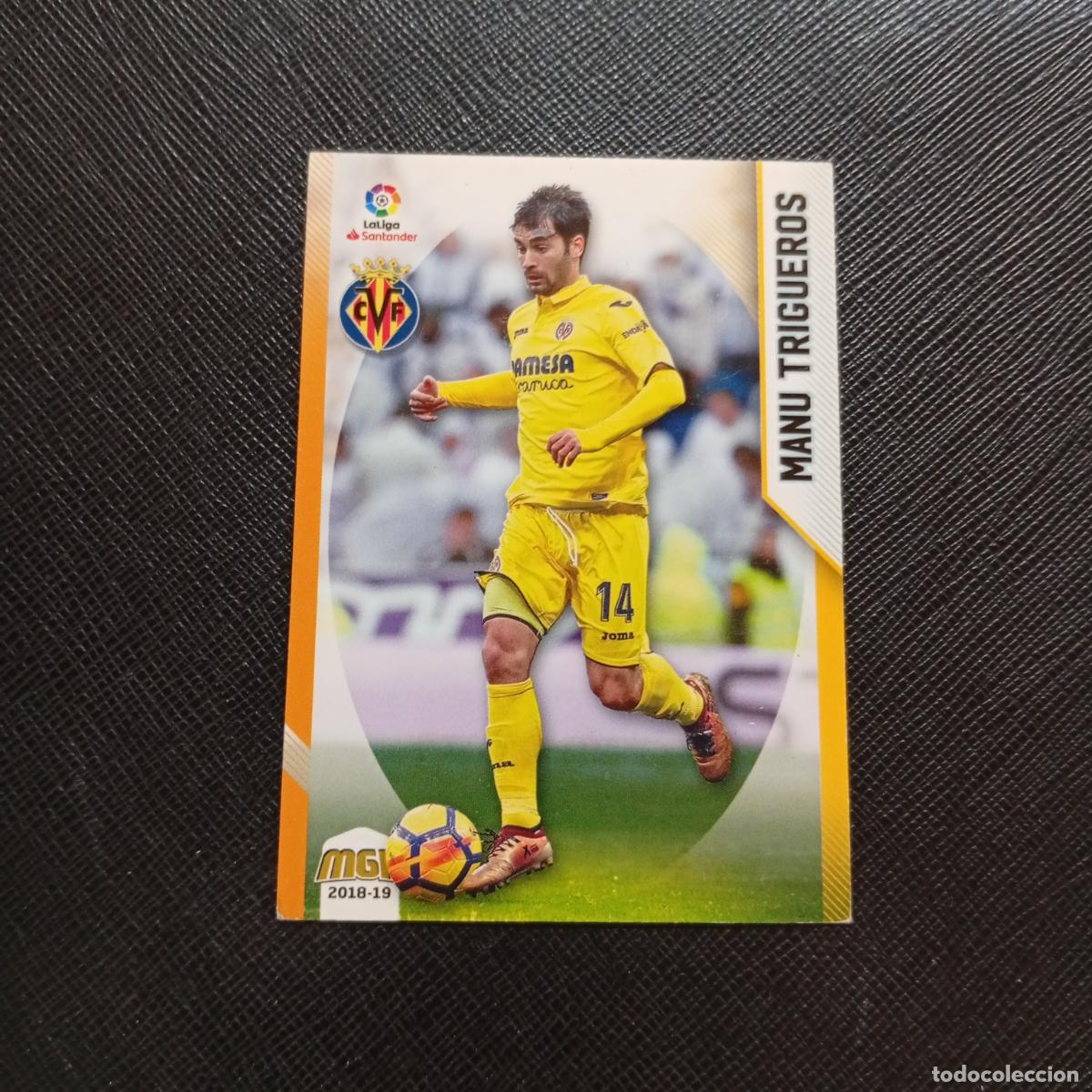 Cromos de F&uacute;tbol: 523 MANU TRIGUEROS VILLARREAL PANINI MEGACRACKS 2018 2019 CROMO FUTBOL 18 19 LIGA - A208 PG343 B