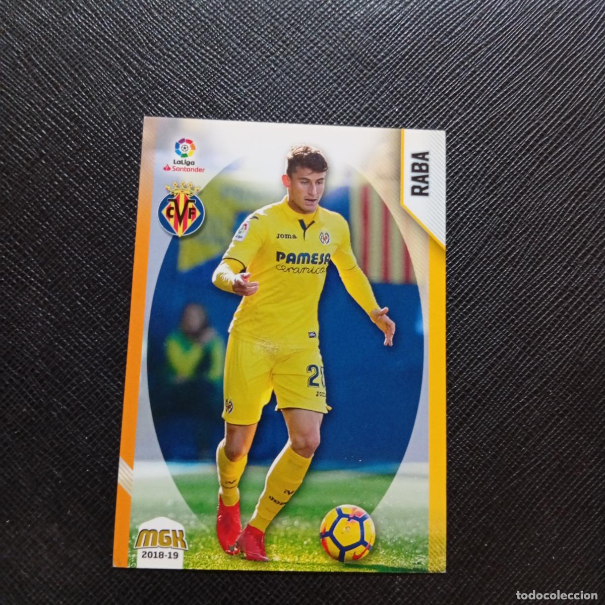 Fu&szlig;ball-Sticker: 528 RABA VILLARREAL PANINI MEGACRACKS 2018 2019 CROMO FUTBOL 18 19 LIGA - A208 PG343