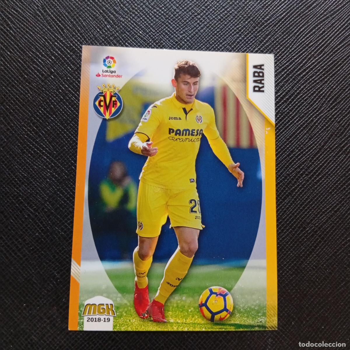 Fu&szlig;ball-Sticker: 528 RABA VILLARREAL PANINI MEGACRACKS 2018 2019 CROMO FUTBOL 18 19 LIGA - A208 PG343 B