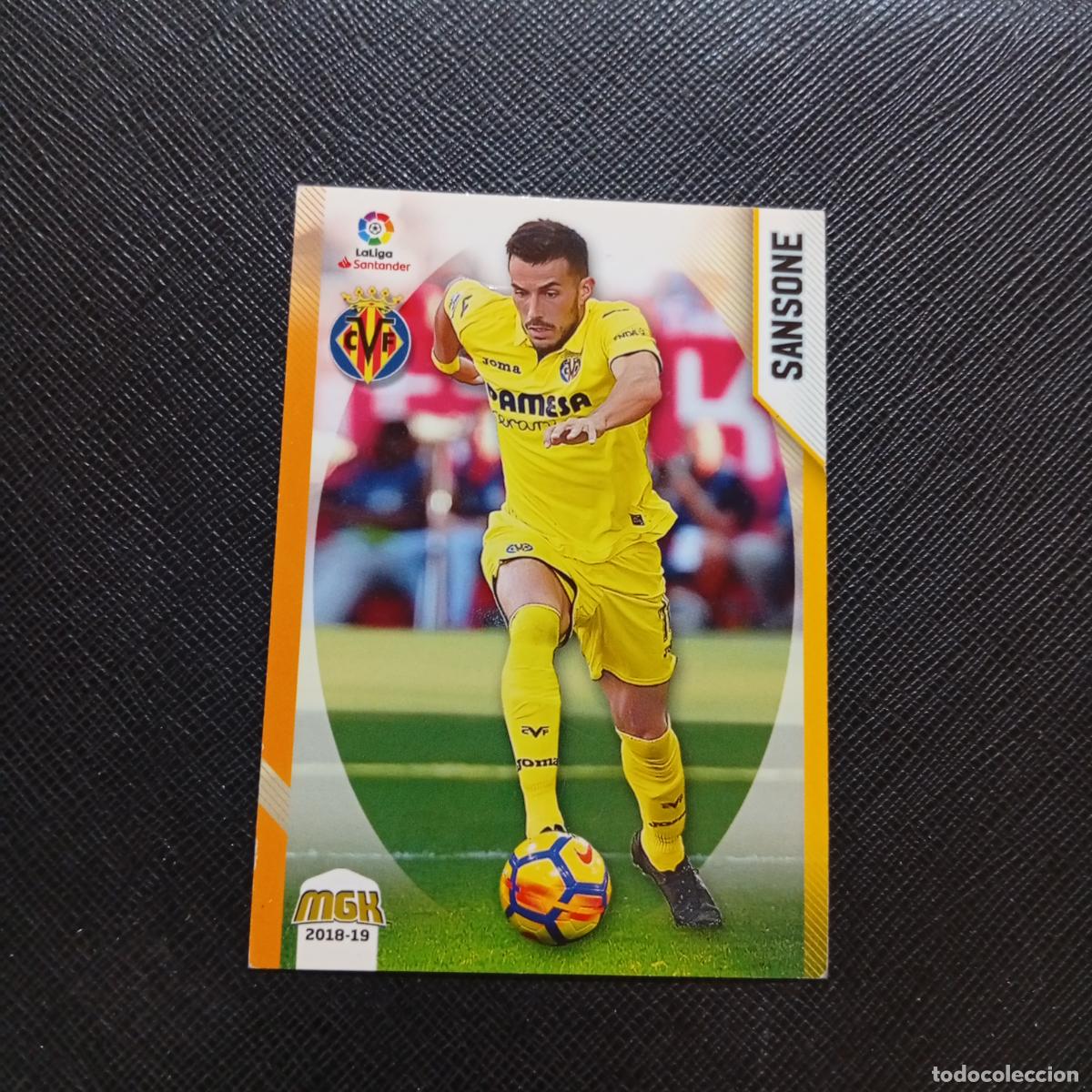 Fu&szlig;ball-Sticker: 531 SANSONE VILLARREAL PANINI MEGACRACKS 2018 2019 CROMO FUTBOL 18 19 LIGA - A208 PG352