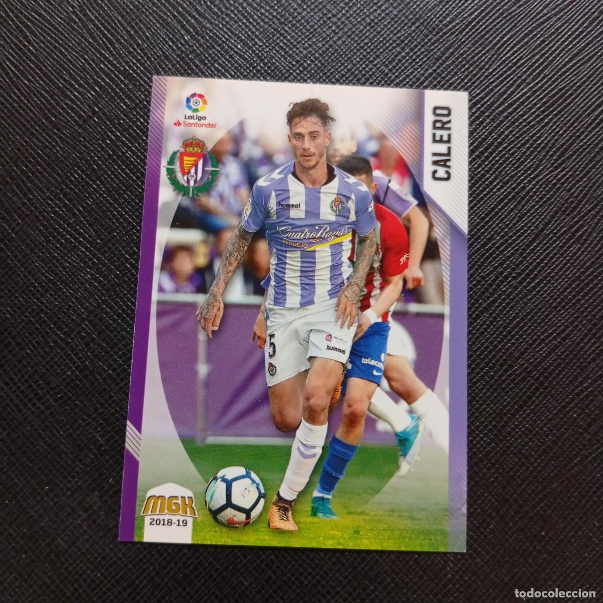 Fu&szlig;ball-Sticker: 494 CALERO VALLADOLID PANINI MEGACRACKS 2018 2019 CROMO FUTBOL 18 19 LIGA - A208 PG352