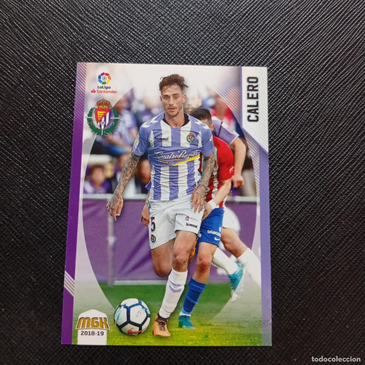 Fu&szlig;ball-Sticker: 494 CALERO VALLADOLID PANINI MEGACRACKS 2018 2019 CROMO FUTBOL 18 19 LIGA - A208 PG352 B