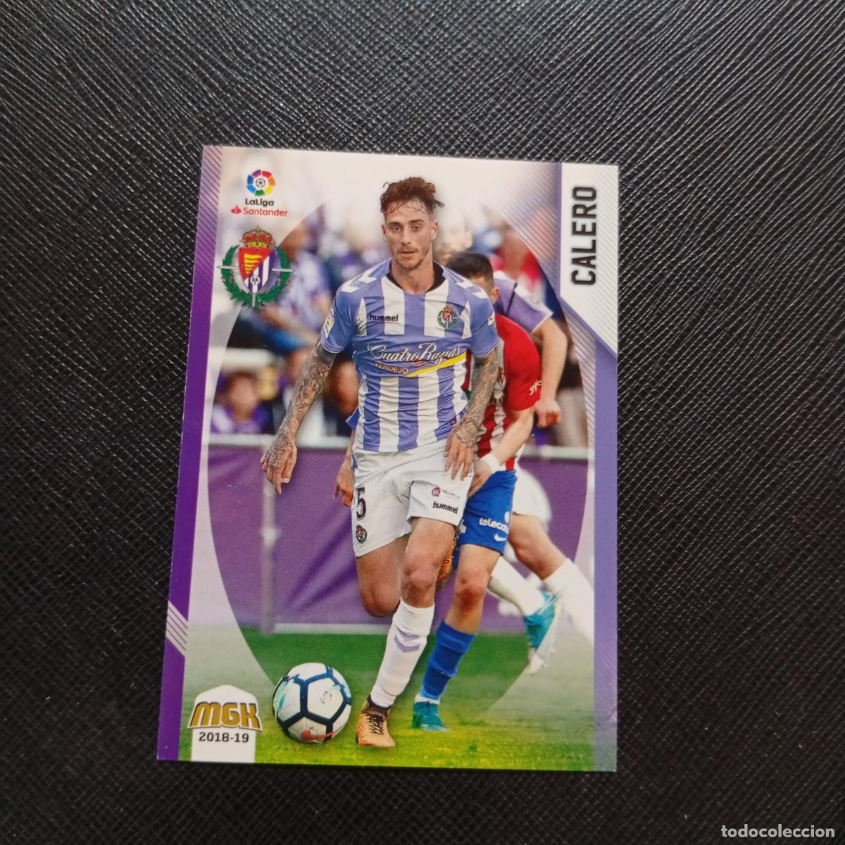 Fu&szlig;ball-Sticker: 494 CALERO VALLADOLID PANINI MEGACRACKS 2018 2019 CROMO FUTBOL 18 19 LIGA - A208 PG361
