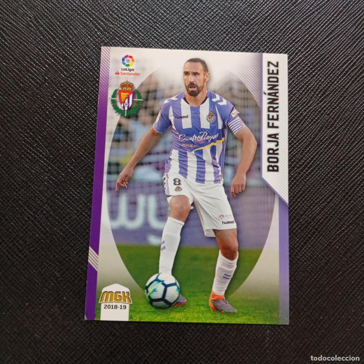 Fu&szlig;ball-Sticker: 497 BORJA FERNANDEZ VALLADOLID PANINI MEGACRACKS 2018 2019 CROMO FUTBOL 18 19 LIGA - A208 PG361 B