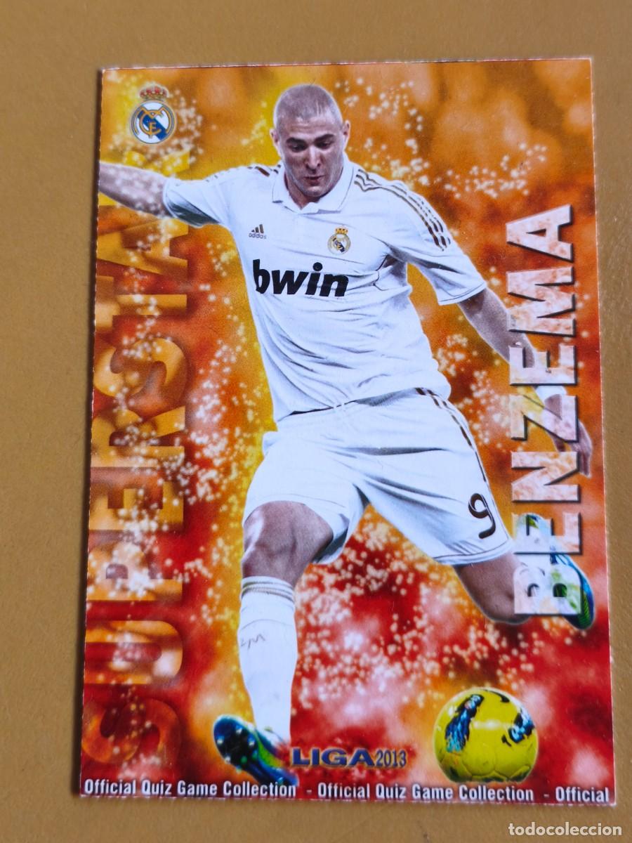 Cromos de F&uacute;tbol: benzema, 2013 superstar