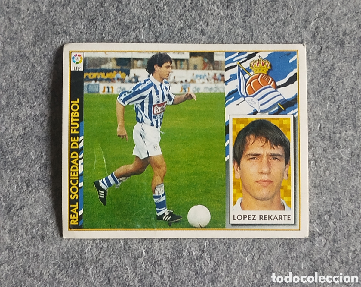 Figurine di Calcio: COLOCA LOPEZ REKARTE REAL SOCIEDAD 97 98 1997 1998 EDICIONES ESTE SIN PEGAR NUNCA PEGADO CROMO