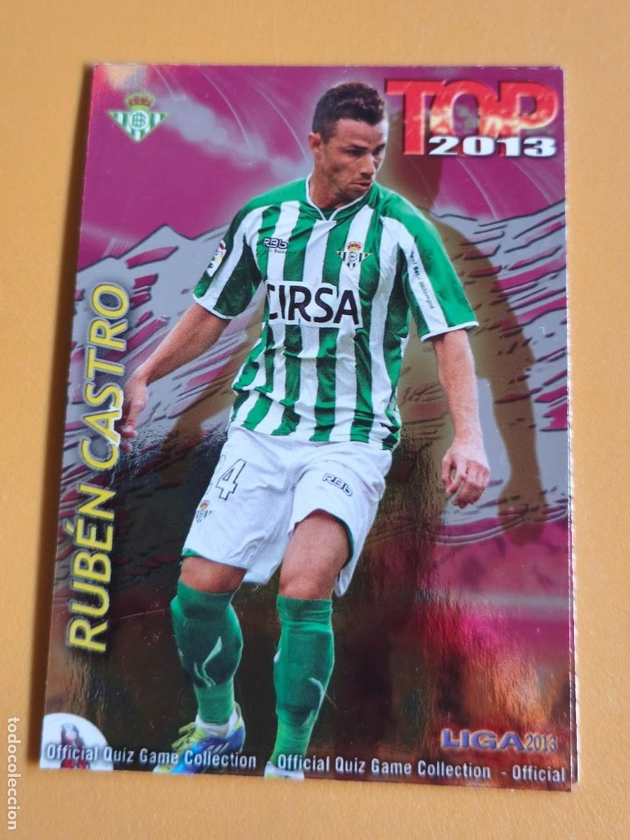 Fu&szlig;ball-Sticker: ruben castro, liga 2013 top