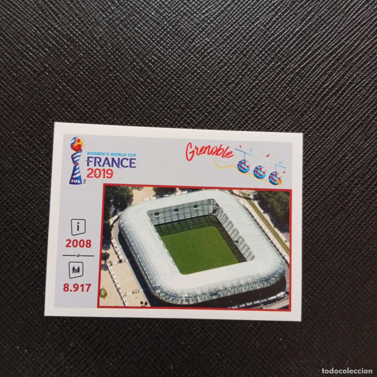 Fu&szlig;ball-Sticker: 7 GRENOBLE PANINI FEMENINO WOMEN&acute;S MUNDIAL 2019 FRANCIA 19 - SIN PEGAR - A74 PG1
