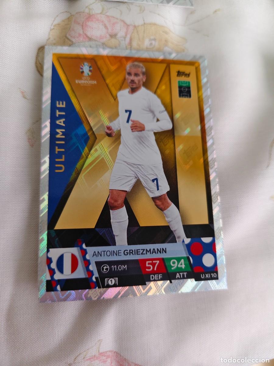 Fu&szlig;ball-Sticker: UXI 10 UXI10 EURO 2024 TOPPS ANTOINE GRIEZMANN FRANCIA MATCH ATTAX 24 EUROCOPA ULTIMATE XI