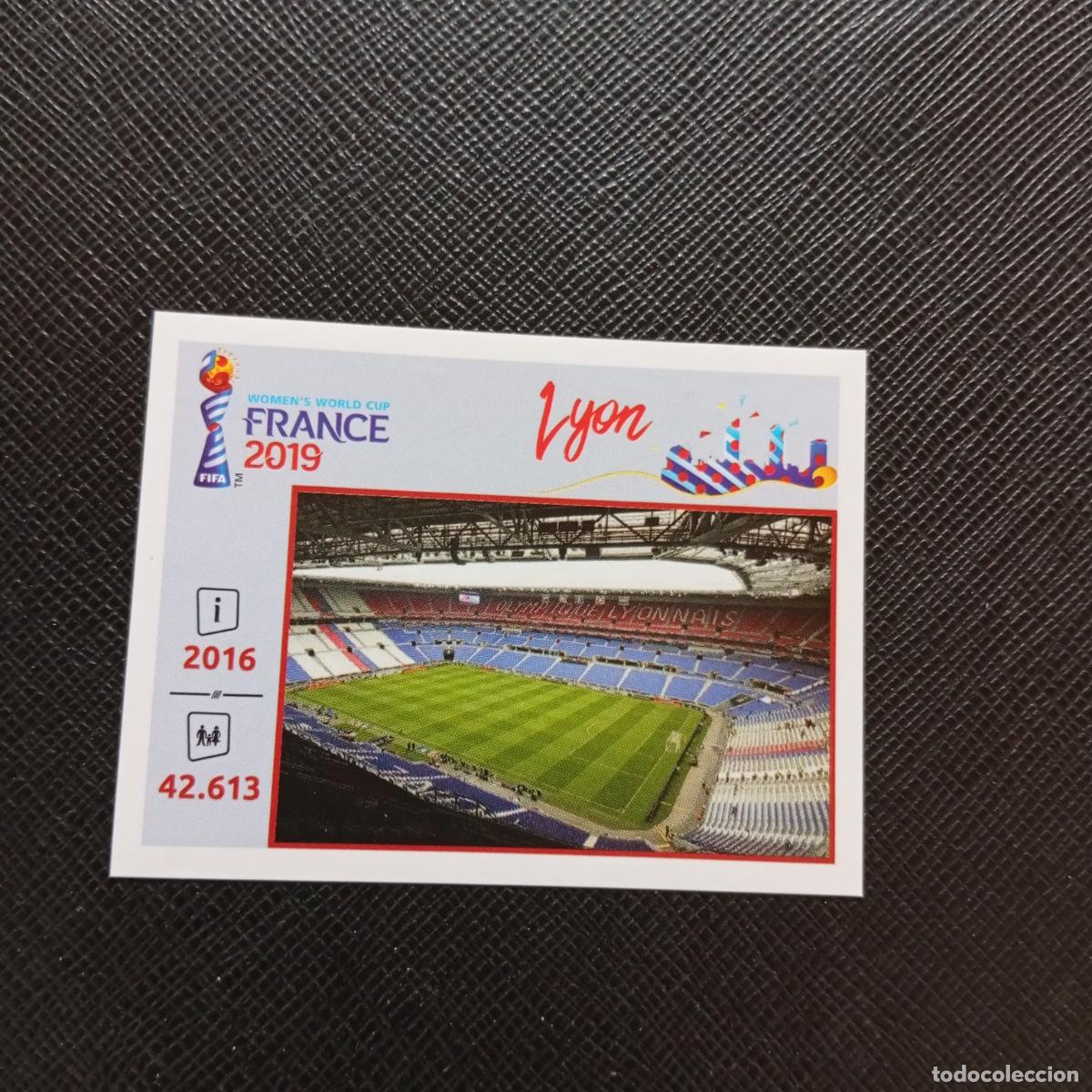Fu&szlig;ball-Sticker: 11 LYON PANINI FEMENINO WOMEN&acute;S MUNDIAL 2019 FRANCIA 19 - SIN PEGAR - A74 PG2