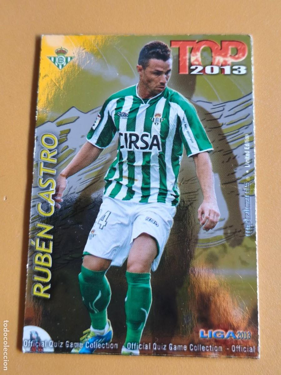 Figurine di Calcio: ruben castro, liga 2013 top edicion limitada