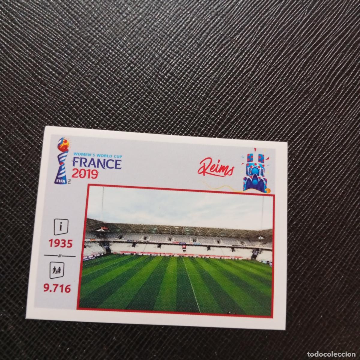 Figurine di Calcio: 19 REIMS PANINI FEMENINO WOMEN&acute;S MUNDIAL 2019 FRANCIA 19 - SIN PEGAR - A74 PG3