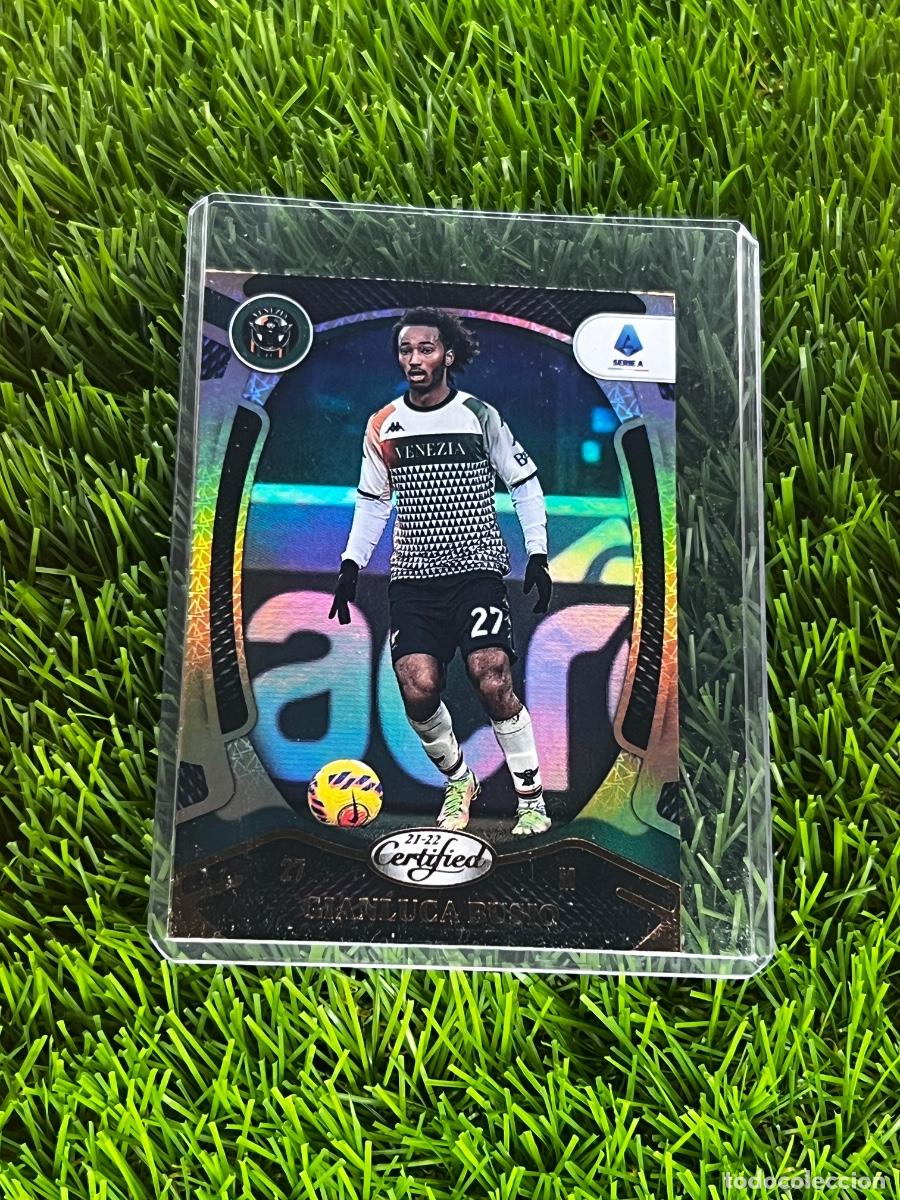 Figurine di Calcio: N&ordm; 168 Gianluca Busio Certified Venezia FC Panini Chronicles Serie A 21 22