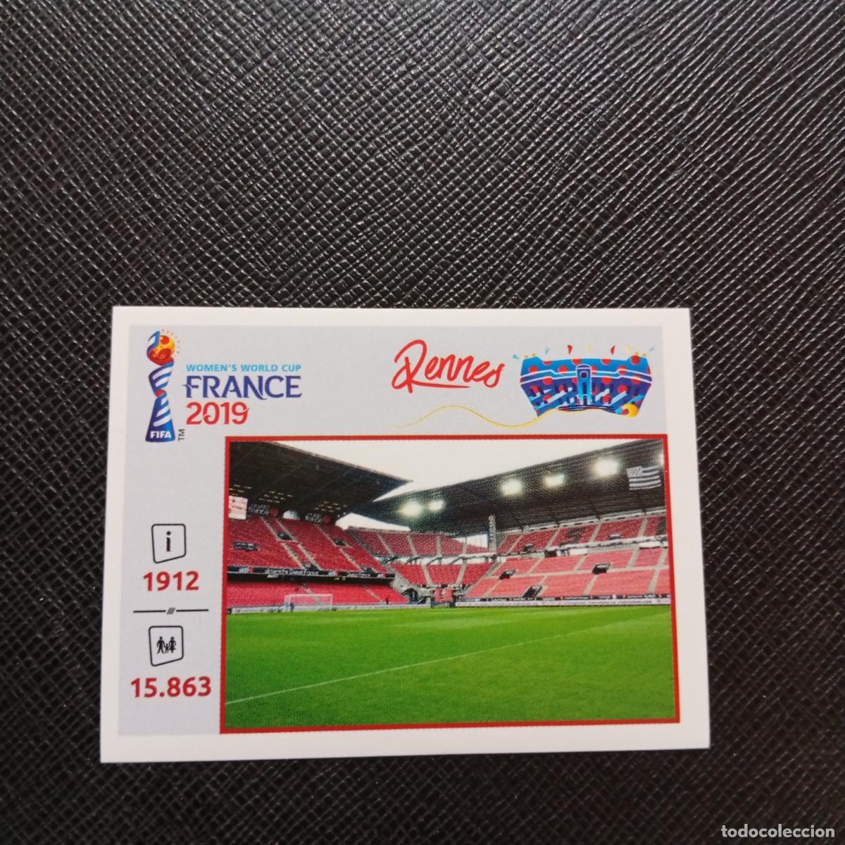 Figurine di Calcio: 21 RENNES PANINI FEMENINO WOMEN&acute;S MUNDIAL 2019 FRANCIA 19 - SIN PEGAR - A74 PG3