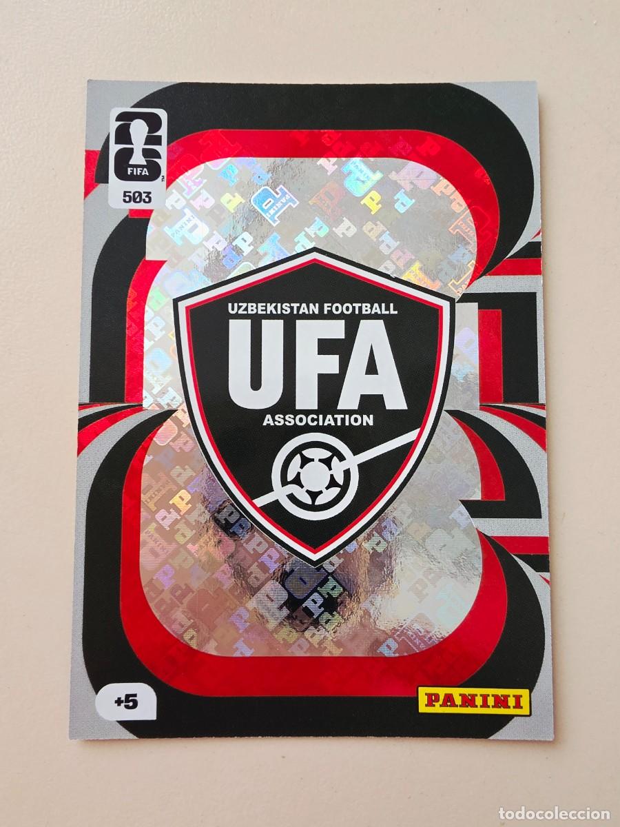 Figurine di Calcio: 503 Escudo Logo, Uzbekist&aacute;n, Adrenalyn XL Fifa World Cup 2026 Mundial 26