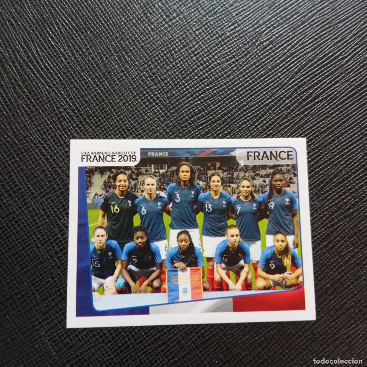 Cromos de Futebol: 25 ALINEACION FRANCIA PANINI FEMENINO WOMEN&acute;S MUNDIAL 2019 FRANCIA 19 - SIN PEGAR - A74 PG4