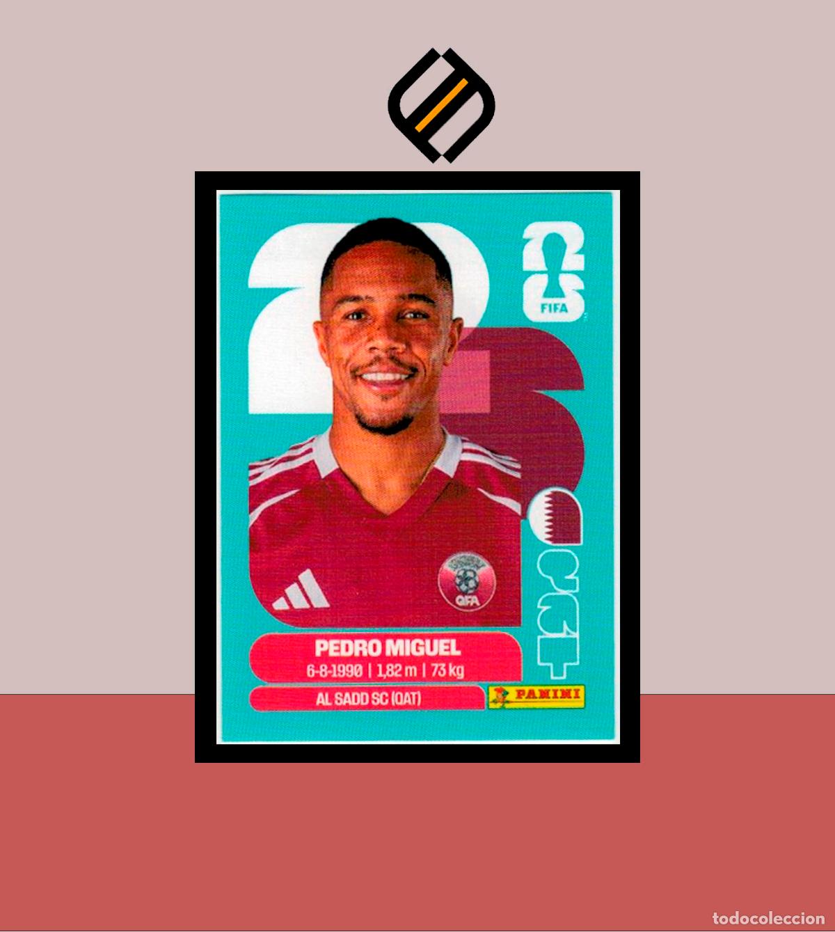 Fu&szlig;ball-Sticker: PANINI FIFA CLUB WORLD CUP 2026 26 QAT 7 PEDRO MIGUEL QATAR STICKER MUNDIAL MEX CAN USA LIGA