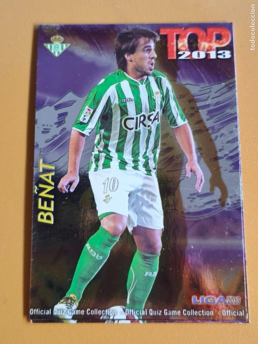 Fu&szlig;ball-Sticker: be&ntilde;at, liga 2013 top