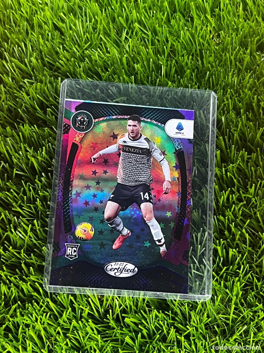 Cromos de F&uacute;tbol: N&ordm; 170 Thomas Henry Certified Purple Astro Venezia FC Panini Chronicles Serie A 21 22