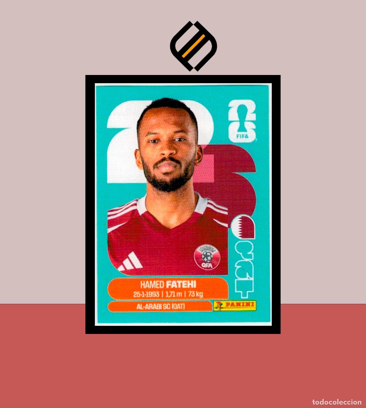 Fu&szlig;ball-Sticker: PANINI FIFA CLUB WORLD CUP 2026 26 QAT 12 HAMED FATEHI QATAR STICKER MUNDIAL MEX CAN USA LIGA